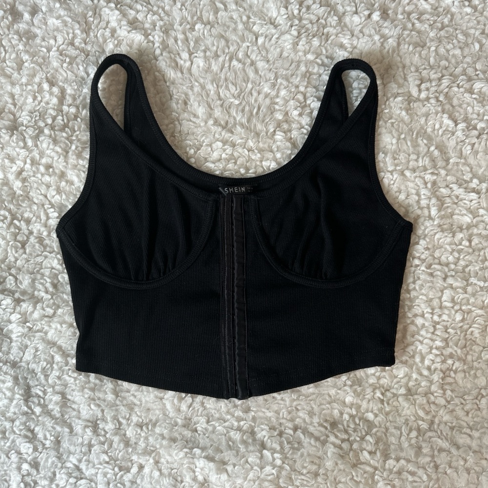 Black corset top - perfect for a night out